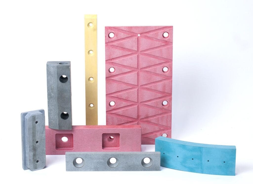 Composite slide plates custom made plates BBS Industrie BV